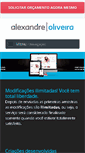 Mobile Screenshot of alexandre-oliveira.com